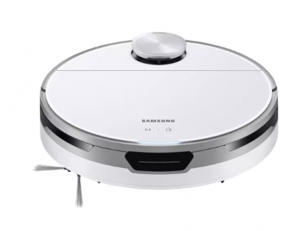 SAMSUNG Jet Bot+ VR30T85513W/EU Robot Vacuum Cleaner with built-in Clean Station - Misty White