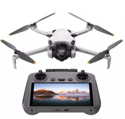 DJI Mini 4 Pro Drone with RC 2 Controller - Grey